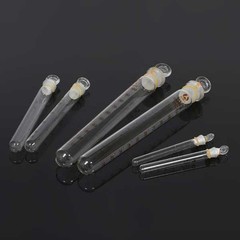5ml-100ml Round-bottomed Transparent graduated Glass Tubes Sample Container