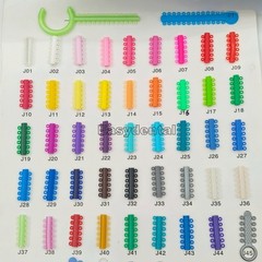 1000pcs Dental Orthodontic Elastic Ligature Tie Ligadura Ortodoncia Rubber Brace