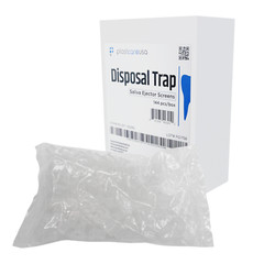 5508-S Disposable Saliva Ejector Traps (Box of 144) Dental Suction Screens
