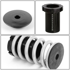 Dna Motoring 4Pcs Suspension Coilover Sleeves Spring Kit Compatible 88-00 Civic