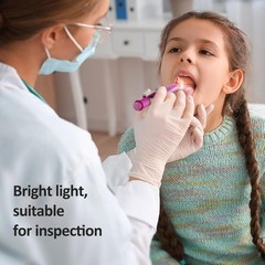 Durable & Lightweight LED Penlight with Pupil Gauge for Medical Examinations