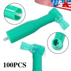 100 Dental Prophy Angles Soft Cup, Disposable & Latex Free, (1 Box of 100) 105°