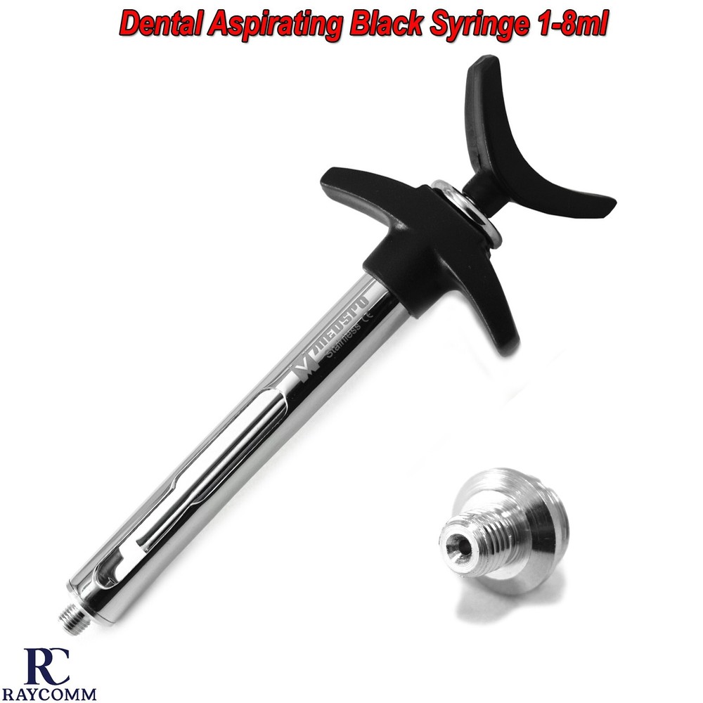Dental Aspirating Syringe Anesthetic Anesthesia Injection Self-Aspirating Tools