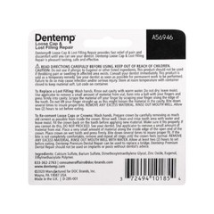3 Pack Dentemp O.S. One Step Caps And Fillings Repair 12+ Repairs 2.2 Grams Each