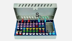 50 Pcs Universal Dental Implant Kit Bone Expander Compression Conical Drills