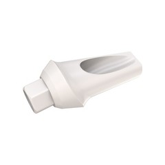 5pcs DSl Angulated Abutments Anatomic Peek With Screws 15° Internal Hex