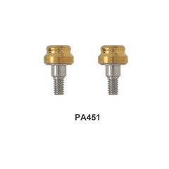 US Dental Locator Tapered Abutment GH 1mm for Zimmer TSV 4.5 Mis Adin Implants