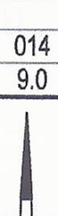 EF9 Premium Solid Carbide 1-Piece Construction Needle Bur Safe End 12 Blades 5pk
