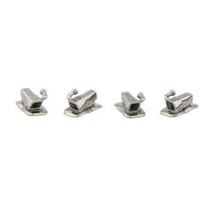 200 Orthodontic Buccal Tube 1st 2nd Molar Tubos Ortodoncia Roth MBT 022 Bondable