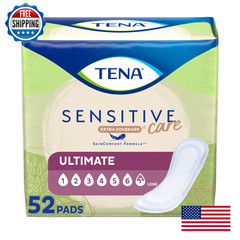 Tena Sensitive Care Incontinence Pads Postpartum Bladder Control Pads For Women