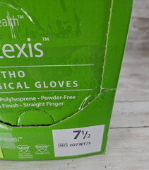 Protexis PI Ortho Polyisoprene Surgical Gloves *39 Pair Box* Size 7.5 *See Date*