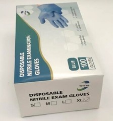 NEW WITCARE Powder Free Latex Free Nitrile Disposable Examination Gloves X-LARGE