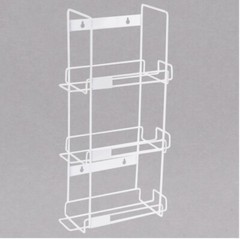 3 Sizes Wire Glove Box Holder Wall-Mount Saves Counter Space White Coated