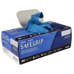 Microflex SG375XL-10 (X-Large) Disposable Latex Gloves Medical/Exam Grade, Case
