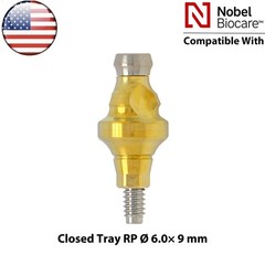 US Impression Transfer Coping Open Closed Tray Compatible Nobel Active NP RP