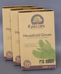 Household Gloves Size Medium 1 Pair [ Pack of 3 ]