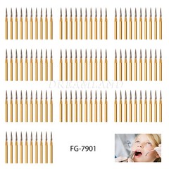 FG7901 Carbide Burs 12-BLADE TRIMMING & FINISHING CARBIDE Made in China