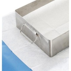 *1-Pack* Halyard Absorbent Disposable Tray Liner 20″ x 25″ White 48139