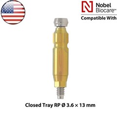 US Impression Transfer Coping Open Closed Tray Compatible Nobel Active NP RP