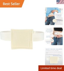 Soft, Adjustable NelMed Feeding Tube Holder – Secure Belt for 30-45 Inch Waists
