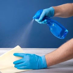 500PCS Solid Thick Nitrile Gloves for Heavy Tasks – Suitable for Cleaning work