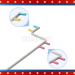 10xUniversal Aiming Arm Color Coded Rinn XCP-ORA Style X-Ray Positioning System