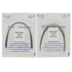 Dental Ortho Super Elastics NiTi/Stainless Steel Round/Rectangular Arch Wire