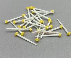 200Pcs/box Dental Fiber Post Glass Quartz Teeth Restorative 1.2 1.4 1.6 1.8mm