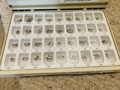 Lot of 12, 3M Unitek Victory Series Bands ESPE Dental Molars Trays Discs Crowns