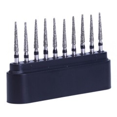 AZDENT Dental Super Coarse FG Diamond Burs fit for High Speed Handpiece