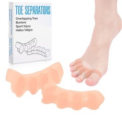 Ktsay Toe Spacers For Women Men – Silicone Toe Separators For Bunion Relief