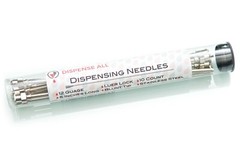 Dispense All – 10 Pack – 5″ Dispensing Needle – Blunt Tip, Luer Lock, All Metal