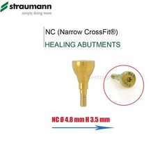 Fit Straumann ITI BL/BLT Healing Caps RC/NC, 3.6-6.5mm, Titanium, Closure Screws