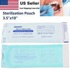 Sterilization Pouches- 3.5 ” x 10 ” Dental Self Pouch Bag 200 Bags