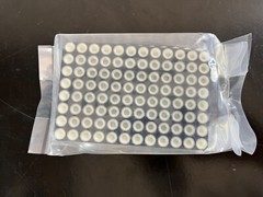 MICRONIC TPE CAPCLUSTER-96 sample storage caps MP53950 Bag of 10 sheets