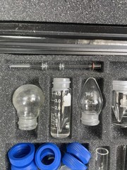 USED Kontes Microflex Williamson K-746000-0000 Chemistry Kit 18pc Glass + More 5