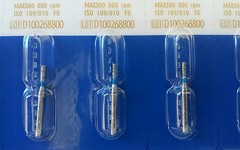 Carbide Diamond Dental Bur – FG Midwest Style 100 pack Size 557
