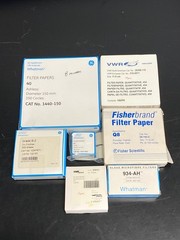 Lot of Grade B2 Q8 40 41 454 934-AH Quantitative & Qualitative Filter Paper