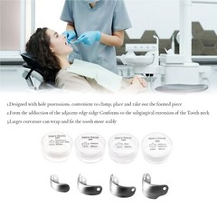 Dental Titanium Ring Sectional Matrix Band System Fit Palodent V3 Garrison Clamp