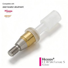 US Dental Ti Implant Abutment Hiossen Regular Fits OSS Zest Locator Overdenture