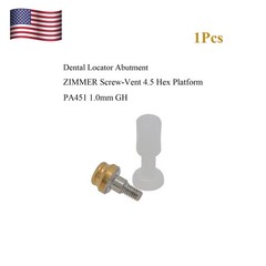 US Dental Locator Tapered Abutment GH 1mm for Zimmer TSV 4.5 Mis Adin Implants