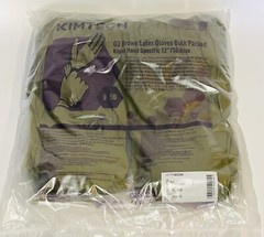 100 Gloves KimTech G3 Disposable 12” Latex Left/Right Hand Specific Gloves Sz 8