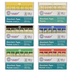 1-10 Box Dental Endo Root Canal Obturating Points/Absorbent Paper Points .02-.06