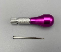 Dental Orthodontic Titanium Micro Implant Mini Screws Self-Drilling Fuchsia set