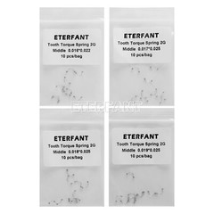 10Pc/Pack ETERFANT Dental Ortho Anterior Teeth Torque Springs Small/Medium/Large