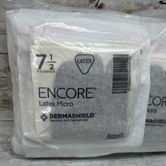 ENCORE Latex MICRO Surgical Gloves Sterile *31 Pair* Size: 7.5 *Exp: 01/28*