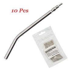 Metal Dental Air Water Syringe 3 Way Autoclavable Nozzles (Bag of 10) Reusable