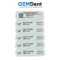 MDT FG ZirconIT Egg Z277 ADJ Diamond Burs Smooth Finishing Ceramic Restorations