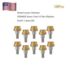 US Dental Locator Tapered Abutment GH 1mm for Zimmer TSV 4.5 Mis Adin Implants