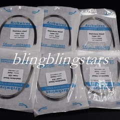 Dental Orthodontic Arch Wire Round Stainless Steel 12/14/16/18/20 Upper/Lower